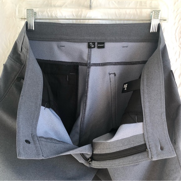 BNWOT Public Rec Workday Pant 2.0 in Slate Grey Slim Fit Trouser Pant - Picture 15 of 16